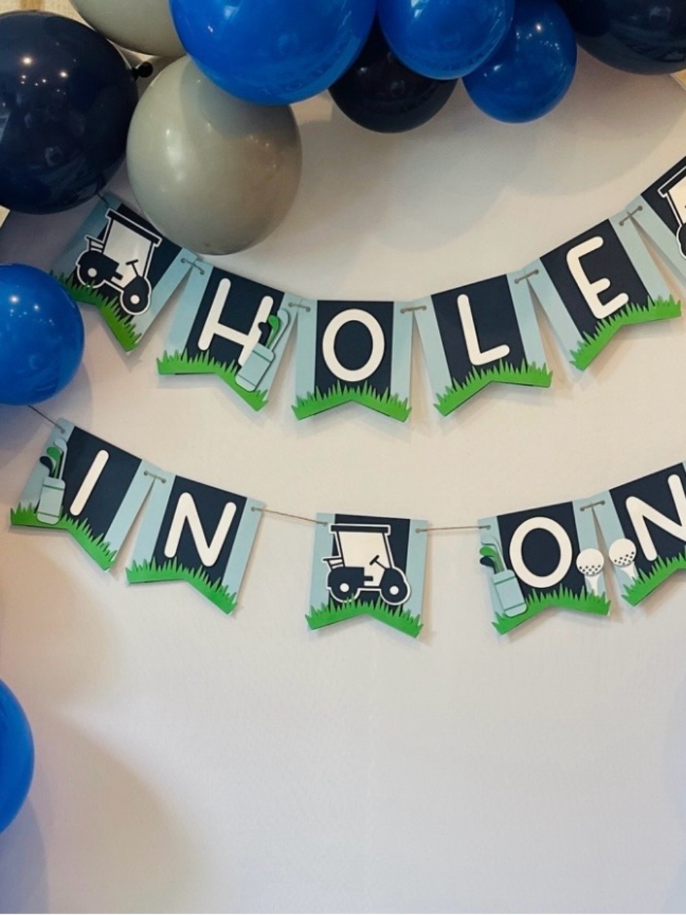Hole in One Golf Party Decor